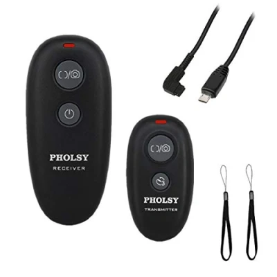 Abbildung von PHOLSY Kabellose Kamera Fernauslöser Auslöser Fernbedienung Kompatibel mit Sony a1, a9, 9M2, a7M4, a7M3, a7RM4, a3500, a6600, a6500, a6400, a6100, RX100M4, RX100M6, RX100M7, RX10M4, HX99, a68, a77
