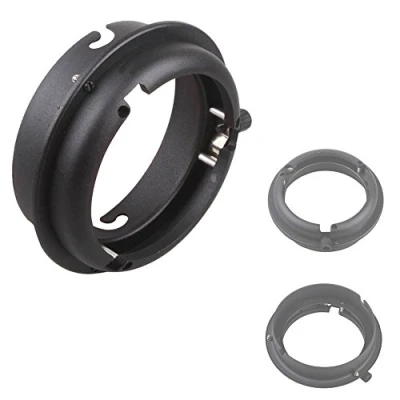 Abbildung von Fomito Adapterring Elinchrom Speedring zu Bowens Halterung, Konverter, Adapter, für Softbox, professionelle Fotografie
