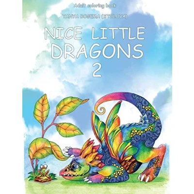 Abbildung von Nice Little Dragons: Adult Coloring Book (Coloring pages for relaxation, Stress Relieving Book)