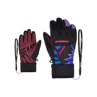 Abbildung von Ziener Kinder Ski Handschuhe/Wintersport Wasserdicht Atmungsaktiv Trendig Primaloft LANUS AS, purple, 6