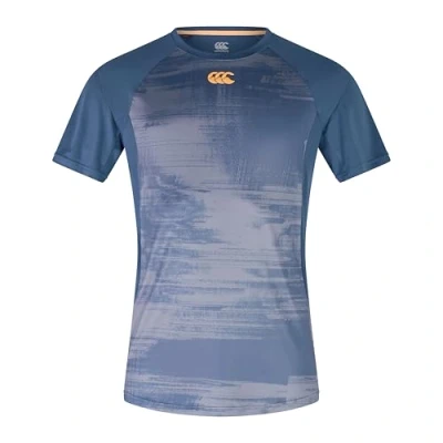 Abbildung von Canterbury Vapodri Graphic Superlight T Shirt für Herren, Midnight Navy, XL