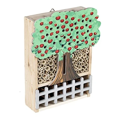 Abbildung von Haushalt International Insektenhotel mit farbigem Baum Maße: ca. 30 x 24 7cm, (1 St)