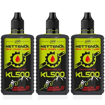 Abbildung von Original Syprin Fahrrad Kettenöl Ultimative Schmierung &amp; Schutz bei allen Wetterbedingungen, geeignet für Mountainbike, E Bike Rennrad Fahrradkettenöl Made in Germany 3x100ml