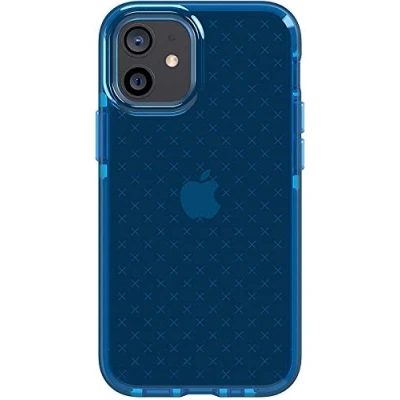Abbildung von tech21 Evo Check für Apple iPhone 12 Mini 5G mit 3,66 m Fallschutz, klassisches Blau
