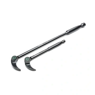 Abbildung von SATA ST92569 Hebeleisen, Stemmhebel, Brecheisen, Brechstangen Set mit flexiblem Gelenkkop 2 Tlg.