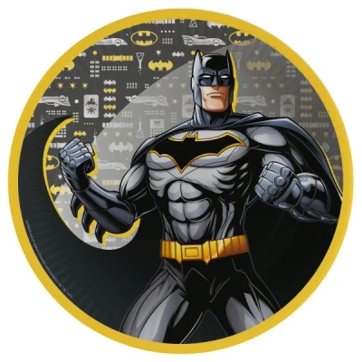 Abbildung von Batman Teller 23 cm 8 Stück