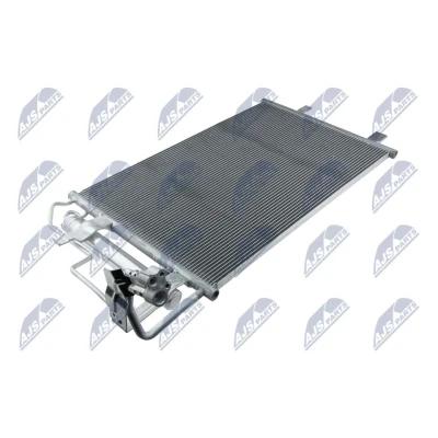 Abbildung von NTY CCS MZ 012 Klimakondensator mit Trockner Aluminium 625mm MAZDA: 3 Hatchback, Limousine