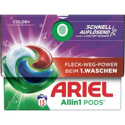 Abbildung von Ariel All in 1 Pods Color+ Waschmittel 15WL