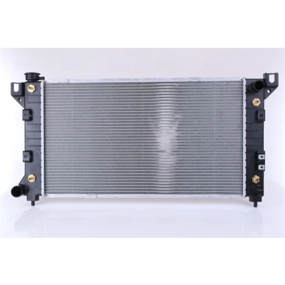 Abbildung von NISSENS 60999A Kühler, Motorkühlung Aluminium 667 378 40 Kühlrippen gelötet CHRYSLER: VOYAGER / Grand 3, 4