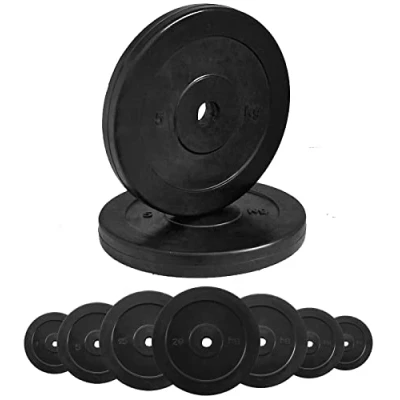 Abbildung von G5 HT SPORT Unisex Erwachsene, Bohrung Einzelscheibe aus gummiertem Gusseisen, Lochdurchmesser 50 mm, 1 kg, x Disco IN GHISA GOMMATA Ø FORO