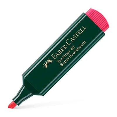 Abbildung von FABER CASTELL TL 48 Textmarker Rot