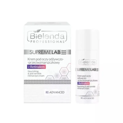 Abbildung von Bielenda Professional Supremelab Augen Nährstoff Anti Falten Creme mit Retinal, 15ml