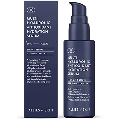 Abbildung von Allies of Skin Multi Hyaluronic Antioxidant Hydration Serum Serum, Größe: 30 ml,