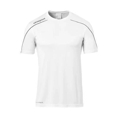 Abbildung von uhlsport Stream Tshirt print für Kinder, Größe: 164, Weiß schwarz