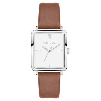 Abbildung von Tamaris Damen Analog Quarz Uhr mit Leder Armband TT 0015 LQ