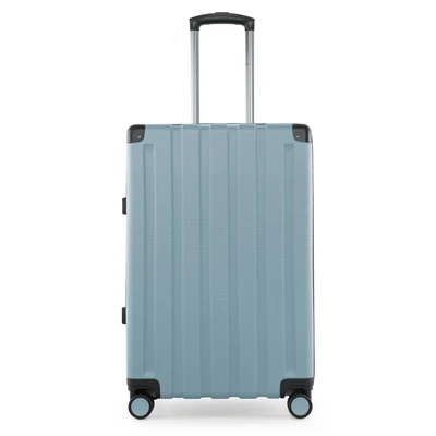 Abbildung von Hauptstadtkoffer Q Damm Mittelgroßer Hartschalenkoffer, TSA, 4 Rollen, Check In Gepäck mit 6 cm Volumenerweiterung, 68cm, 89 L, Poolblau