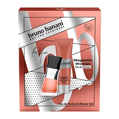 Abbildung von bruno banani Geschenkpackung MAGNETIC Woman Eau de Parfum 30ml + Duschgel 50ml