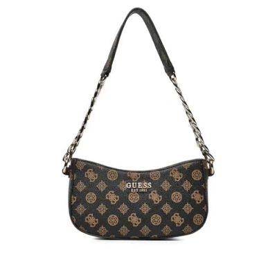 Abbildung von Guess Evelune TOP ZIP Shoulder BAG Handtasche, Damen, Größe: One Size, Mocha