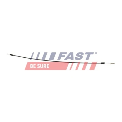 Abbildung von FAST FT73710 Seilzug, Türentriegelung hinten RENAULT: MASTER 2 Kasten
