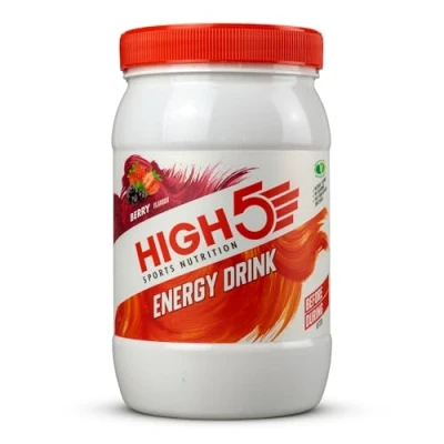 Abbildung von HIGH5 Sport Energy Drink Isotonisches Getränkepulver mit Electrolytes Kohlenhydrate Pulver und Elektrolyt für Endurance Hydration Natürliche Aromen, Vegan (Beere, 1kg 21 Portionen)