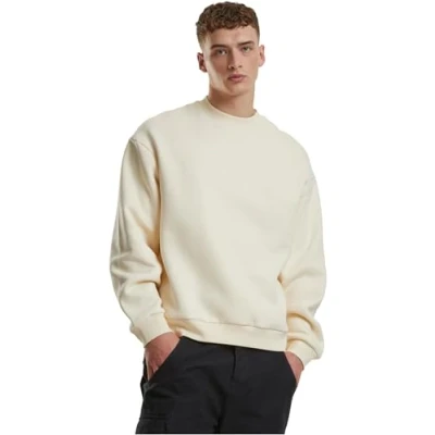Abbildung von Urban Classics Fluffy Crewneck Sweatshirt, Herren, Größe: 4XL, Whitesand