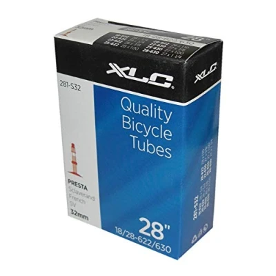 Abbildung von XLC Fahrradschlauch 700x18/28C 18/28 622/630 SV 32 mm, schwarz, 700 x 18/28C