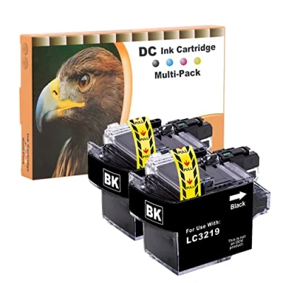 Abbildung von D&amp;C LC3219 XL Druckerpatronen Kompatibel für Brother LC 3217 3219 MFC J5330DW J5335DW J5730DW J5930DW J6530DW J6930DW J6935DW (2er Pack)
