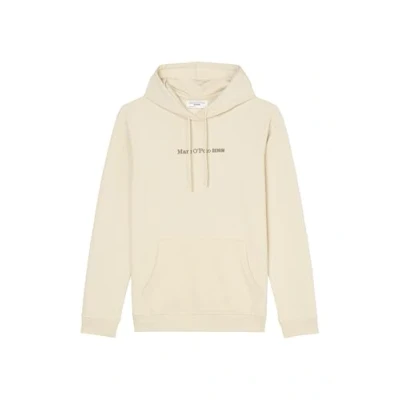 Abbildung von Marc OPolo DENIM Hoodie, mit kontrastfarbener Logo Stickerei