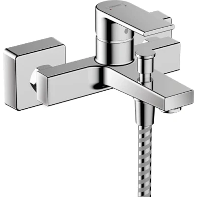 Abbildung von hansgrohe Wannenmischeinheit &quot;Vernis Shape&quot;, Aufputz, chrom