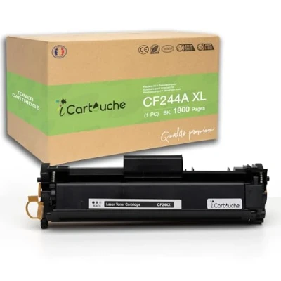Abbildung von icartouche Tonerkartusche kompatibel mit HP CF244A XL CF244AXL CF244X für Laserjet Pro M15 M15A M15W M17 M17A M17W M28 M28A M28W