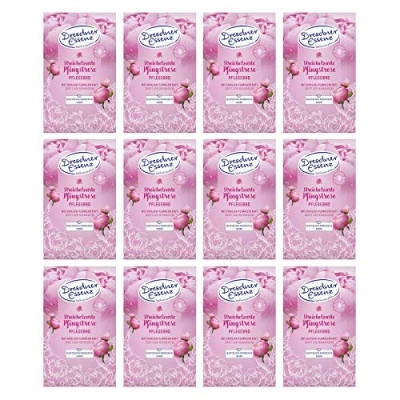 Abbildung von 12er Pack Dresdner Essenz Pflegebad Streichelzarte Pfingstrose 12 x 60 g Badezusatz vegan