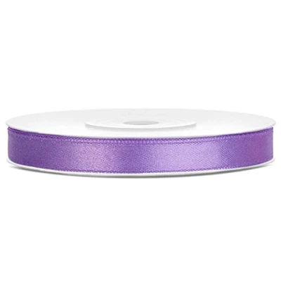 Abbildung von partydeco Satinband 25 m x 6 mm Rolle Geschenkband Schleifenband Deko Satin Band Dekoband