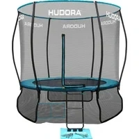 Abbildung von HUDORA Trampolin Fantastic Complete Gartentrampolin mit Sicherheitsnetz &amp; 250/300cm Durchmesser Sporttrampolin Rahmennetz Familien breiter Randabdeckung für bis zu 100kg