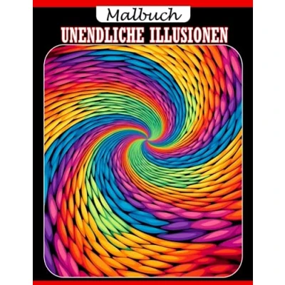 Abbildung von Unendliche Illusionen Malbuch: Geometrische Muster Ausmalbilder mit unglaublichen Designs für alle Altersgruppen zum Spaß haben und Entspannen