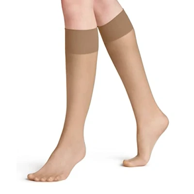 Abbildung von Falke MATT Kniestrümpfe, Damen, Größe: 39 42, Golden