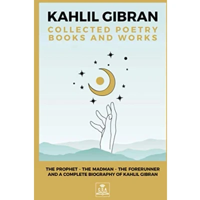 Abbildung von Kahlil Gibran Collected Poetry Books and Works: The Prophet, Madman, Forerunner, A Complete Biography of