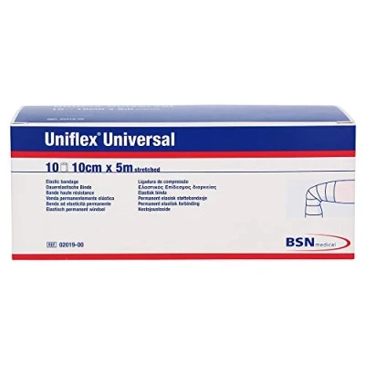 Abbildung von Uniflex Universal weiss 5mx10cm Zellglas Binden