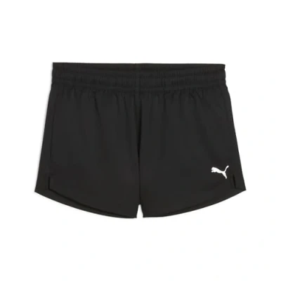Abbildung von Puma Train All Day ESS Gewebte Shorts Teenager Für Damen Kinder Mit Plain Black Größe: 13 14Y