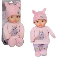 Abbildung von BABY born for Babies Sweetie Pink, weiche 30 cm Puppe mit pinkem Stoffkörper und integrierter Rassel, 838730 Zapf Creation