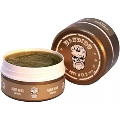 Abbildung von 3x Bandido Hair Wax Brown Haar Aqua Ultra Strong