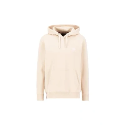 Abbildung von Alpha Industries Herren Basic Hoody Small Logo, Jet Stream White/White, 3XL