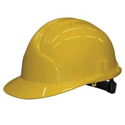 Abbildung von Unbekannt Bauarbeiterhelm Schutzhelm Bauhelm Schutzhelme Helm EN 397 53 61 cm 6 Farben (Gelb)