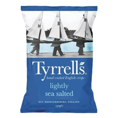 Abbildung von Tyrrells Lightly Sea Salted Crisps 150g
