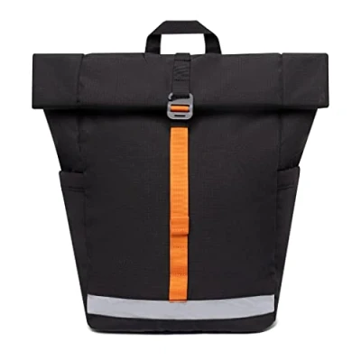 Abbildung von Lefrik Lars Roll Backpack Vandra black ripstop