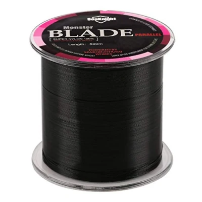 Abbildung von SeaKnight Blade Nylon Angelschnur Monofil Karpfen 500M/1000M Salzwasser Monofile Forelle 2 35LB Schwarz Weiß Blau Grün Gelb