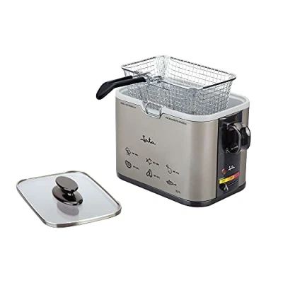 Abbildung von JATA FR326N, 1 l, Eins/Eine(r), Schwarz, Silber, PTFE, 1000 W
