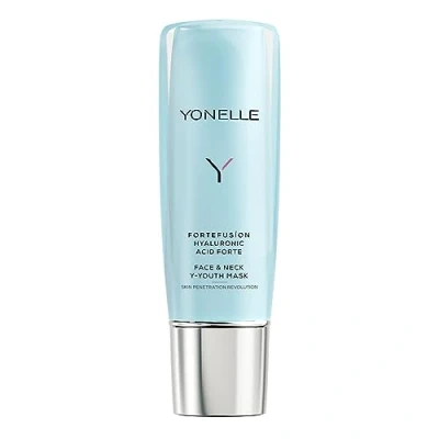 Abbildung von YONELLE FORTEFUSION Hyaluron Gesichtsmaske Frauen mit Arginin und Lactobionsäure Nacht Face Care Overnight Maske Gesicht am Hals Gesichtspflege für alle Hauttypen Y Zonen Lifting 75ml