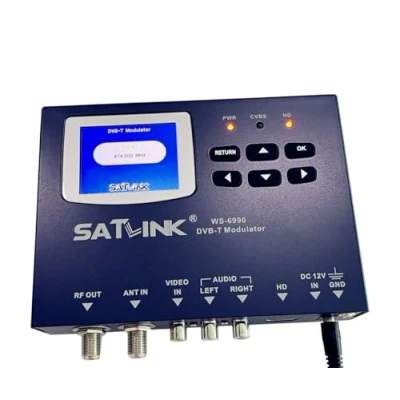 Abbildung von SATLINK WS 6990 1 Route DVB T Modulator AV+ HDMI COFDM Modulation H.264