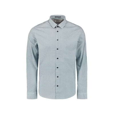 Abbildung von NO Excess Stretch Printed Hemd, Herren, Größe: Small, Azure
