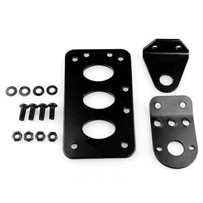 Abbildung von Kennzeichenhalter Motorrad,Seitlicher Kennzeichenhalter,Motorrad Rücklicht Kennzeichen Halter Halterung Universal Motorrad Kennzeichenträger Nummernschild Metallhalte
